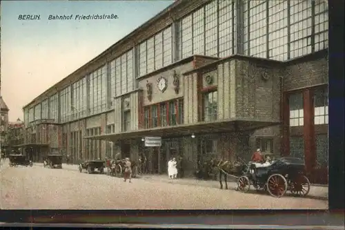 Berlin Bahnhof Friedrichstrasse Kutsche / Berlin /Berlin Stadtkreis