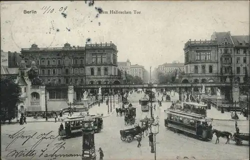 Berlin Am Halleschen Tor Strassenbahn / Berlin /Berlin Stadtkreis