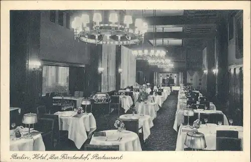 Berlin Hotel Der Fuerstenhof / Berlin /Berlin Stadtkreis