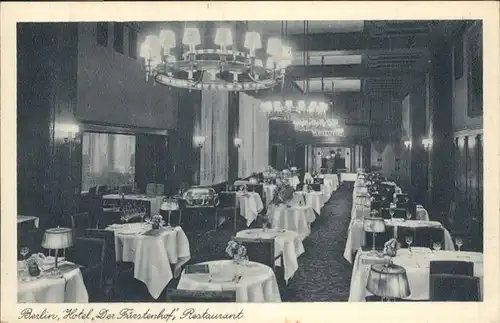 Berlin Hotel Der Fuerstenhof / Berlin /Berlin Stadtkreis