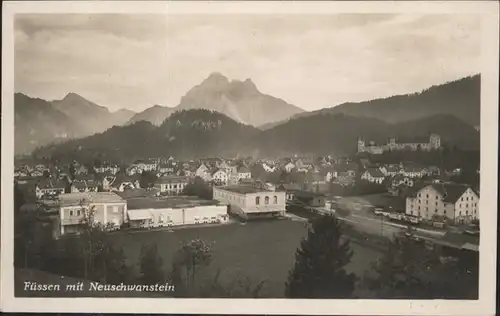 Fuessen Neuschwanstein / Fuessen /Ostallgaeu LKR