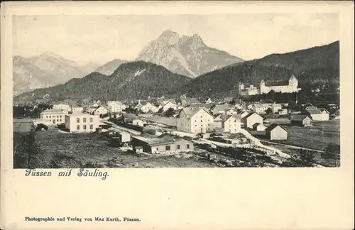 Fuessen Saeuling / Fuessen /Ostallgaeu LKR