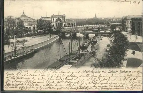 Berlin Moltkebruecke Lehrter Bahnhof / Berlin /Berlin Stadtkreis