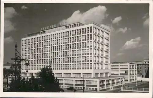 Berlin Berliner Bank / Berlin /Berlin Stadtkreis