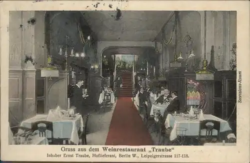 Berlin Weinrestaurant Traube / Berlin /Berlin Stadtkreis