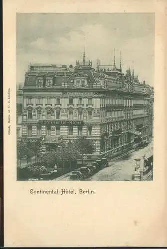 Berlin Continental-Hotel / Berlin /Berlin Stadtkreis