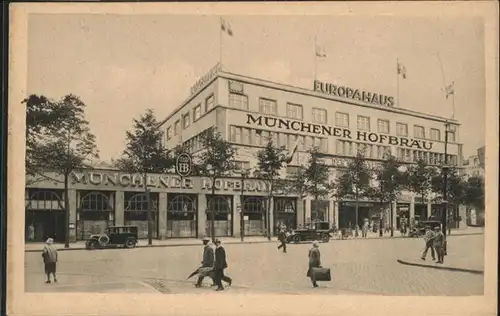 Berlin Europahaus Muenchner Hofbraeu / Berlin /Berlin Stadtkreis