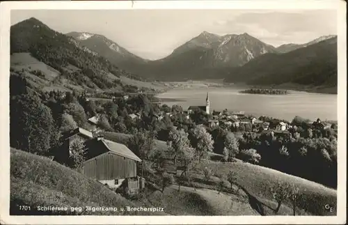 Schliersee Jaegerkamp Brecherspitz / Schliersee /Miesbach LKR