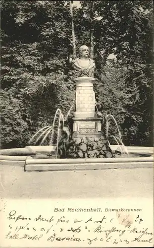 Bad Reichenhall Bismarkbrunnen / Bad Reichenhall /Berchtesgadener Land LKR