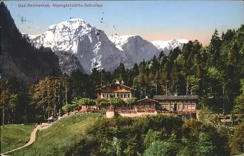 Bad Reichenhall Alpengaststaette Schroffen / Bad Reichenhall /Berchtesgadener Land LKR