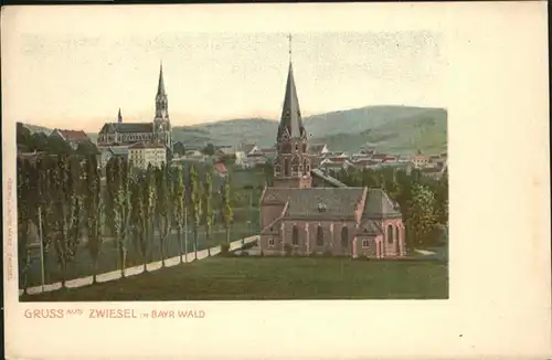 Zwiesel Niederbayern Kirche  / Zwiesel /Regen LKR