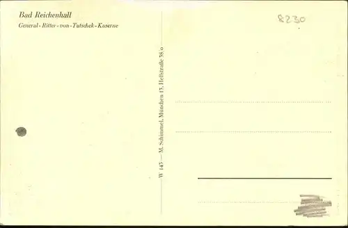 Bad Reichenhall General Ritter von Tutschek Kaserne / Bad Reichenhall /Berchtesgadener Land LKR