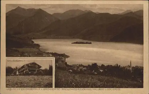 Schliersee Alm Brecherspitze Schliesbergalm / Schliersee /Miesbach LKR