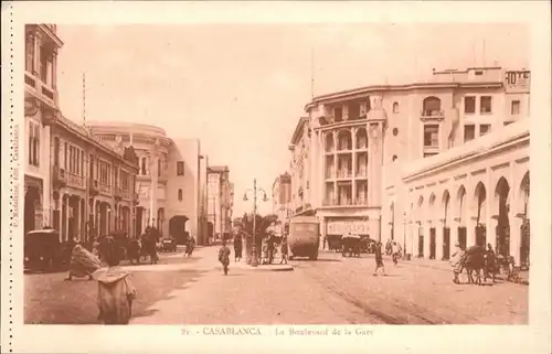 Casablanca Boulevard de la Gare  / Casablanca /