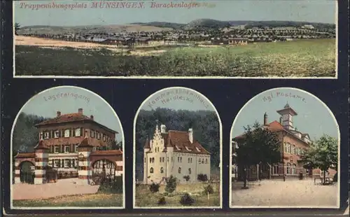 Muensingen Truppenuebungsplatz Kommandantenhaus / Muensingen /Reutlingen LKR