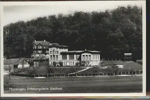 Muensingen Erholungsheim Waldrast / Muensingen /Reutlingen LKR