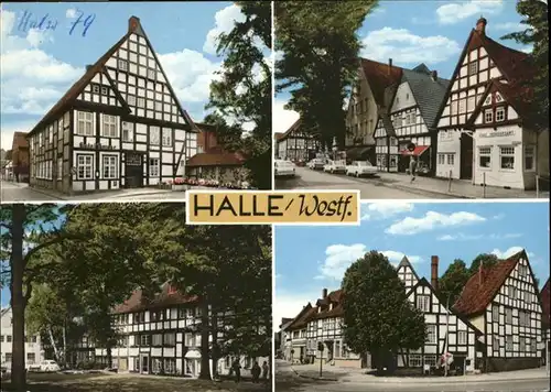 Halle Westfalen Fachwerkhaeuser / Halle (Westf.) /Guetersloh LKR