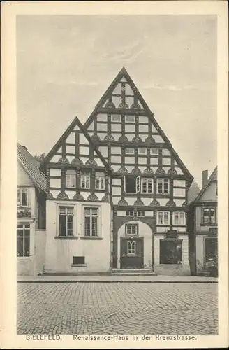 Bielefeld Renaissance-Haus in der Kreuzstrasse / Bielefeld /Bielefeld Stadtkreis