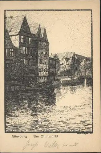 Lueneburg Stintmarkt / Lueneburg /Lueneburg LKR