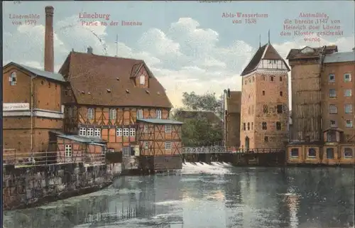 Lueneburg Wasserturm
Abtsmuehle
Ilmenau / Lueneburg /Lueneburg LKR