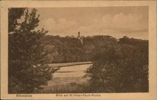 Berlin Nikolskoe St.-Peter-Pauls-Kirche / Berlin /Berlin Stadtkreis