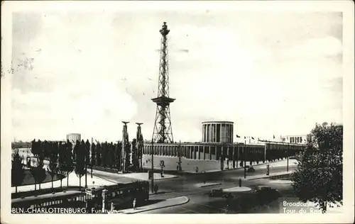 Berlin Charlottenburg Funkturm / Berlin /Berlin Stadtkreis