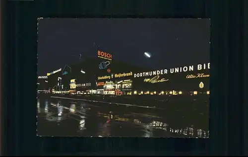 Berlin Kurfuerstendamm bei Nacht / Berlin /Berlin Stadtkreis