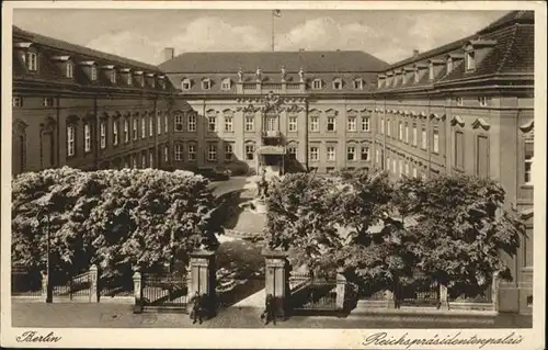 Berlin Reichspraesidentenpalais / Berlin /Berlin Stadtkreis