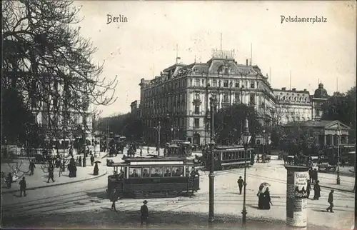 Berlin Potsdamerplatz Strassenbahn / Berlin /Berlin Stadtkreis