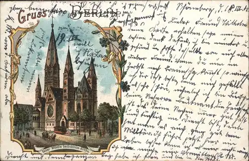 Berlin Kaiser Wilhelm Gedaechtnis-Kirche / Berlin /Berlin Stadtkreis