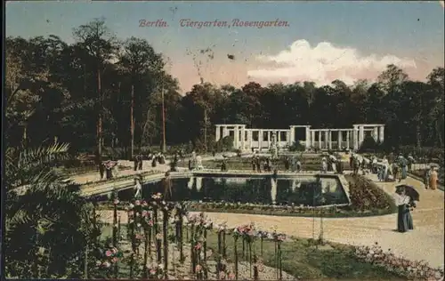 Berlin Tiergarten Rosengarten / Berlin /Berlin Stadtkreis