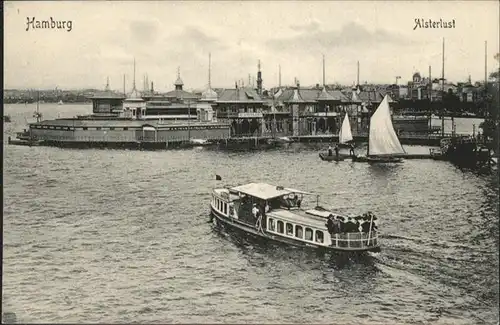 Hamburg Alsterlust Boot / Hamburg /Hamburg Stadtkreis