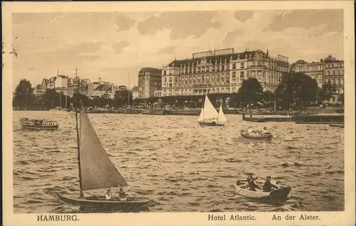 Hamburg Hotel Atlantic Schiff Alster / Hamburg /Hamburg Stadtkreis