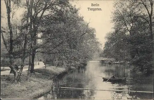 Berlin Tiergarten Boot / Berlin /Berlin Stadtkreis