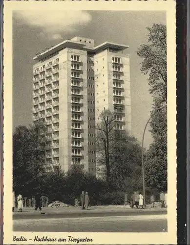 Berlin Hochhaus Tiergarten  / Berlin /Berlin Stadtkreis