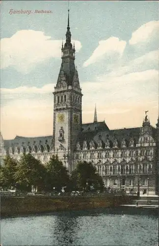 Hamburg Rathaus  / Hamburg /Hamburg Stadtkreis