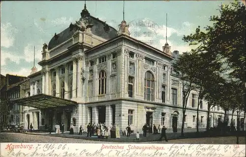 Hamburg Deutsches Schauspielhaus  / Hamburg /Hamburg Stadtkreis