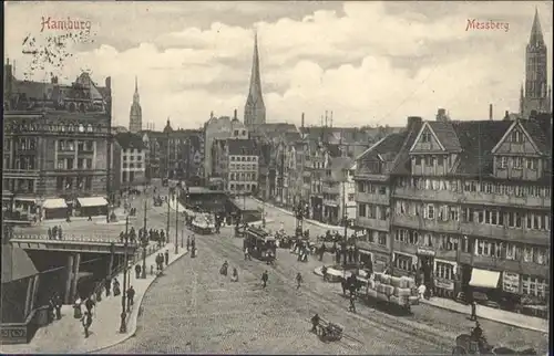 Hamburg Messberg Strassenbahn  / Hamburg /Hamburg Stadtkreis