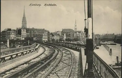 Hamburg Hochbahn Zug / Hamburg /Hamburg Stadtkreis