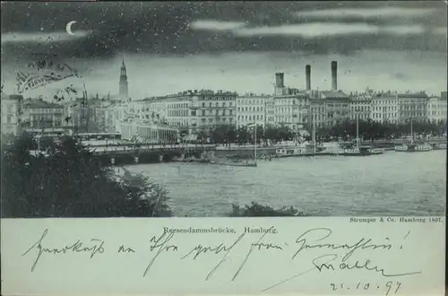 Hamburg Reesendammsbruecke / Hamburg /Hamburg Stadtkreis