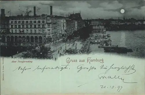 Hamburg Alter Jungfernstieg / Hamburg /Hamburg Stadtkreis