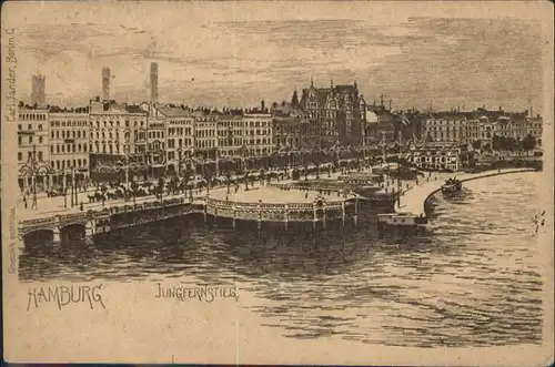 Hamburg Jungfernstieg / Hamburg /Hamburg Stadtkreis