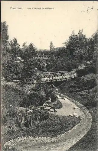 Hamburg Friedhof in Ohlsdorf / Hamburg /Hamburg Stadtkreis