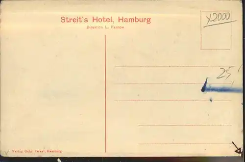 Hamburg Streit`s Hotel / Hamburg /Hamburg Stadtkreis