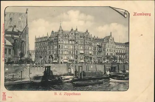 Hamburg B. d. Zippelhaus / Hamburg /Hamburg Stadtkreis