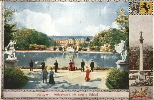 Stuttgart See Schloss  / Stuttgart /Stuttgart Stadtkreis