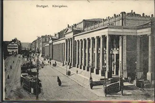 Stuttgart Koenigsbau Strassenbahn / Stuttgart /Stuttgart Stadtkreis