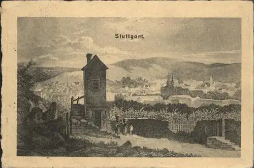 Stuttgart 1840 / Stuttgart /Stuttgart Stadtkreis