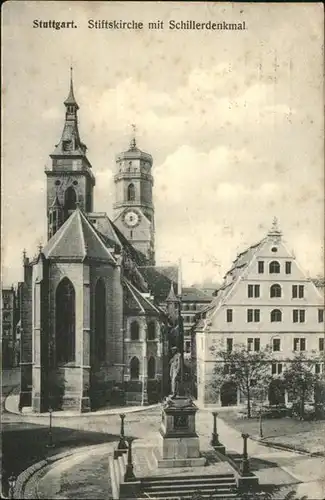 Stuttgart Stiftskirche
Schillerdenkmal / Stuttgart /Stuttgart Stadtkreis