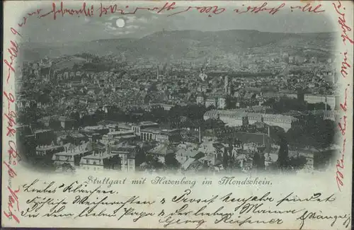 Stuttgart Hasenberg
Mondschein / Stuttgart /Stuttgart Stadtkreis